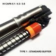 HI-CAPA-BUFFER-03.jpg Hi Capa Hicapa 5.1 4.3 3.8 Recoil Buffer Short Stroke IPSC Tokyo Marui Armorer Works KJW
