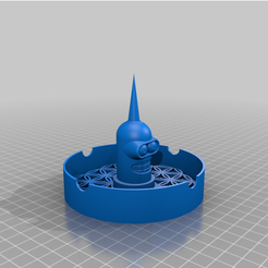 featured_preview_ashtryBender.png 3D file Bender Debowler Ashtray・3D printer design to download