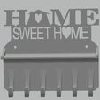homesweet.jpg Key Hook and Tray Home Sweet Home