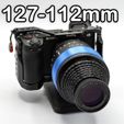 127-112.jpg CAMERA FILTER RING ADAPTER 127-112MM (STEP-DOWN)