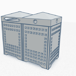 Modern-Rubish-Bin.png Fichier STL Poubelle moderne à l'échelle HO・Design pour imprimante 3D à télécharger