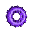 PI_SnowDirt-Tire.stl Free STL file Set of wheels for OpenRC Truggy・Design to download and 3D print