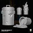 1.png Trash Can Collection 3D printable files for Action Figures