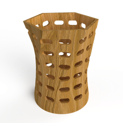 0_0.png Free STL file Pen Stand・3D printing idea to download