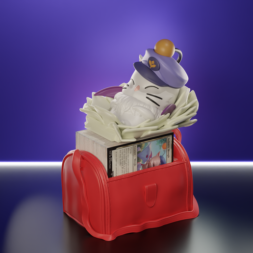 DElivery-moogle2.png MTG FF DECK BOX COMPATIBLE WITH COMMANDER DECKS: Delivery Moogle #087