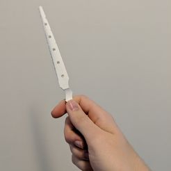wand in hand.jpg Fichier STL Baguette personnalisable・Modèle pour imprimante 3D à télécharger