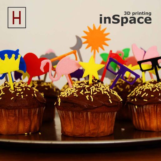 Muffins toppers - 3D model önizlemesi