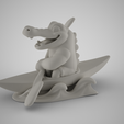 030453.png Rower Crocodile Trinket
