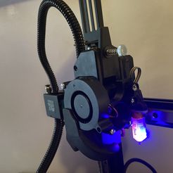 KP3s BMG Volcano Hotend assembly