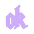 ok 1.stl logo/topper pour flipper Hook