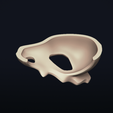 Cubone (14).png OBJ-Datei Pokemon Cubone Schädel kostenlos・3D-Drucker-Modell zum herunterladen