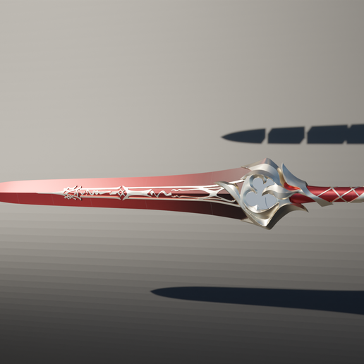STL file Honkai Impact 3rd Senti Sword 3D print model Herrscher of the ...