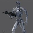 S-98.jpg Terminator T-800 Endoskeleton Salvation Diorama T2 Improved Version