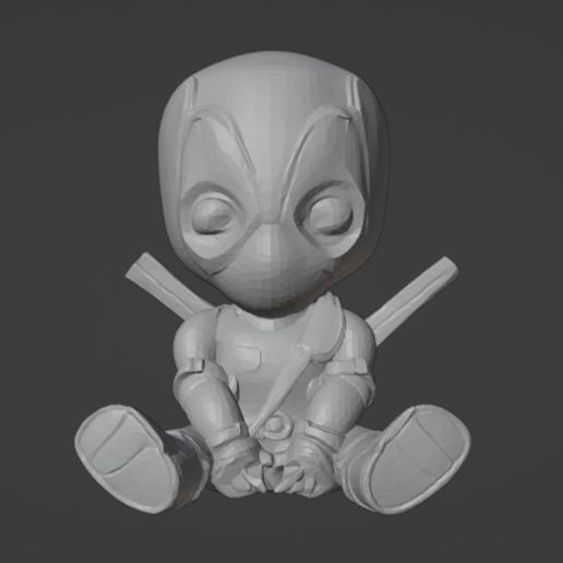 🎨 Deadpool・ STL File for 3D printing・Cults