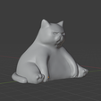 lilo.png Free OBJ file Chonk - fat grumpy cat・Model to download and 3D print, sendlovestore