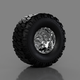 Bogger_5_2024-May-14_06-05-22PM-000_CustomizedView15961147049.png 1/24 Scale Off-Road Wheel and Tire Set For Scale Modeling