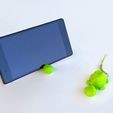 01 tortuga sds.jpg STL-Datei Tortoise Keychain / Smartphone Stand kostenlos・3D-Druckvorlage zum Herunterladen