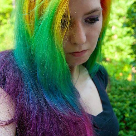 Rainbow color 3D model