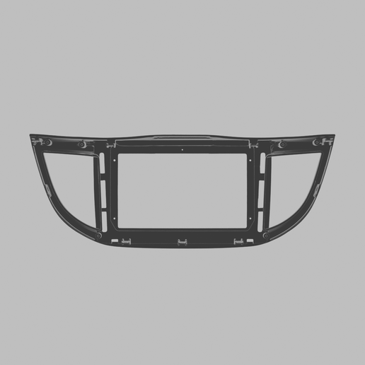 🤖 CR-V 4 Android multimedia mounting frame 9inch・ STL File for 3D ...