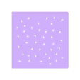 Sprinkles-.45high-6x6.stl Stencil - Sprinkles!