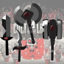 cults-full.png Fichier STL Culte de l'Agneau - Collection d'armes・Objet imprimable en 3D à télécharger