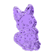 easter rabbit vr4.stl Easter Bunny with Egg Cookie Cutter and Stamp Set STL Files - 3D Printable Design