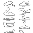 track_selection_alternative.png 24 Australian motor racing tracks / circuits - With STAND - BULK PURCHASE