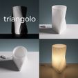 triangolo_all.jpg Triangolo Desk Lamp - No supports - 1.0mm nozzle - Fast print