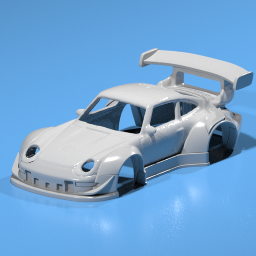 ミニカー Hot Wheels PORSCHE RWB Hot Wheels RWB Porsche 930 Black 2019 Silhouettes Car