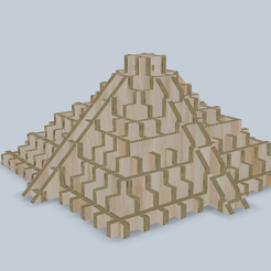 temple.png Бесплатный STL файл Puzzle temple・Идея 3D-печати для скачивания