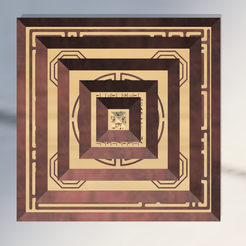 P.png Archivo STL pirámide laberinto・Modelo para descargar y imprimir en 3D