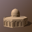 tbrender.png Dôme du Rocher Temple de Jérusalem - Israël