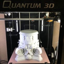 IMG_0292.JPG Free STL file Marble Column・3D printing idea to download