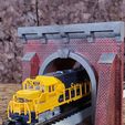 Portal-5.jpg N Scale Tunnel Portal and Tunnel Liner