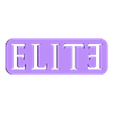 ELITE.stl ELITE Logo Netflix