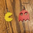 PacMan earrings