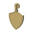 Diamond-Shield-pendant-flower-bail-cluster-03.jpg Diamond shield flower cluster bail pendant 3D print model