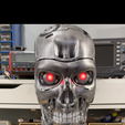 Crâne de Terminator T-800 mobile