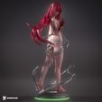 4.jpg Lucy (Elfen Lied) STL Ready-to-Print Figure