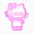 Render_Kitty.jpg Cookie Cutter Set of Hello Kitty, Kuromi, and My Melody