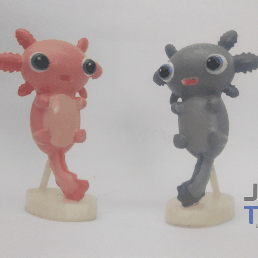 Axolotl_2.1-min.png Mignon Axolotl + 2 porte-clés (A-jo-lo-ti-to)