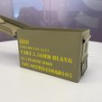 IMG_6676.jpg M2A1 .50 Cal Ammo Box — highly detailed 3D printable replica