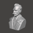 Nietzsche-2.png 3D Model of Friedrich Nietzsche - High-Quality STL File for 3D Printing (PERSONAL USE)