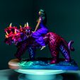 45.jpg The Harlot Sitting on the Scarlet Beast with Seven Heads and Ten Horns - Revelation 17 (Version 2)