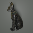 3.png Egyptian Cat Statue