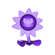 The plants vs zombies sunflower in Zbruh.stl Sunflower of pvz.