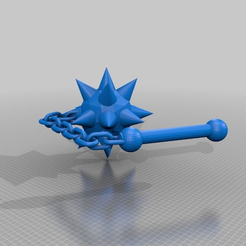 62208eaea51116ebf5e37e6403724316.png Free STL file Morgenstern / Mace・3D printer design to download