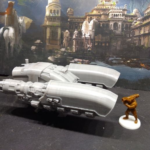 Interstellar Roman Janitors' Pod Racin' Wagon 3D model