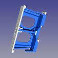 Shelly-DIN-2und-6.jpg DIN rail bracket for 2 Shelly automations in electrical panel used in home automation systems