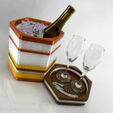 infinite_containers_wine_bucket_05.jpg Stacking Wine Bucket and Tray CH162